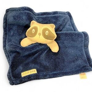 Chick Pea Baby Raccoon blue lovie, soft and comforting in like new condition.